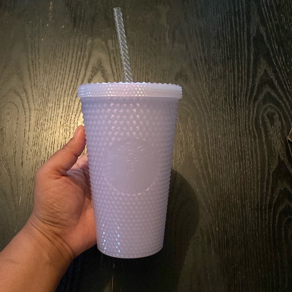 Starbucks 2021 Holiday Studded Icy White
Tumbler NWT Grande Cup iridescent